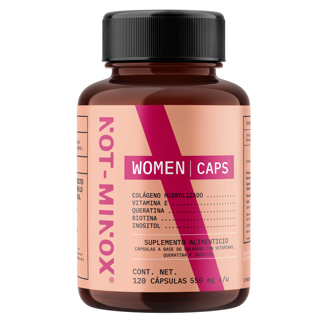 Foto 1 | Suplemento Alimenticio Not Minox Mujer Crecimiento Cabello Queratina Vit E 120 Cápsulas