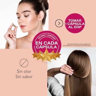 Foto 7 | Suplemento Alimenticio Not Minox Mujer Crecimiento Cabello Queratina Vit E 120 Cápsulas