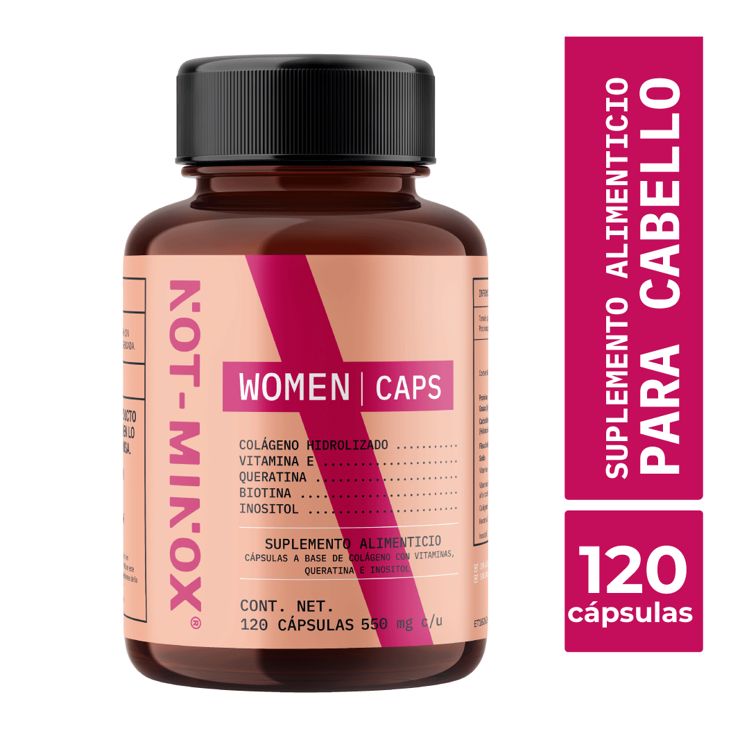 Foto 8 | Suplemento Alimenticio Not Minox Mujer Crecimiento Cabello Queratina Vit E 120 Cápsulas