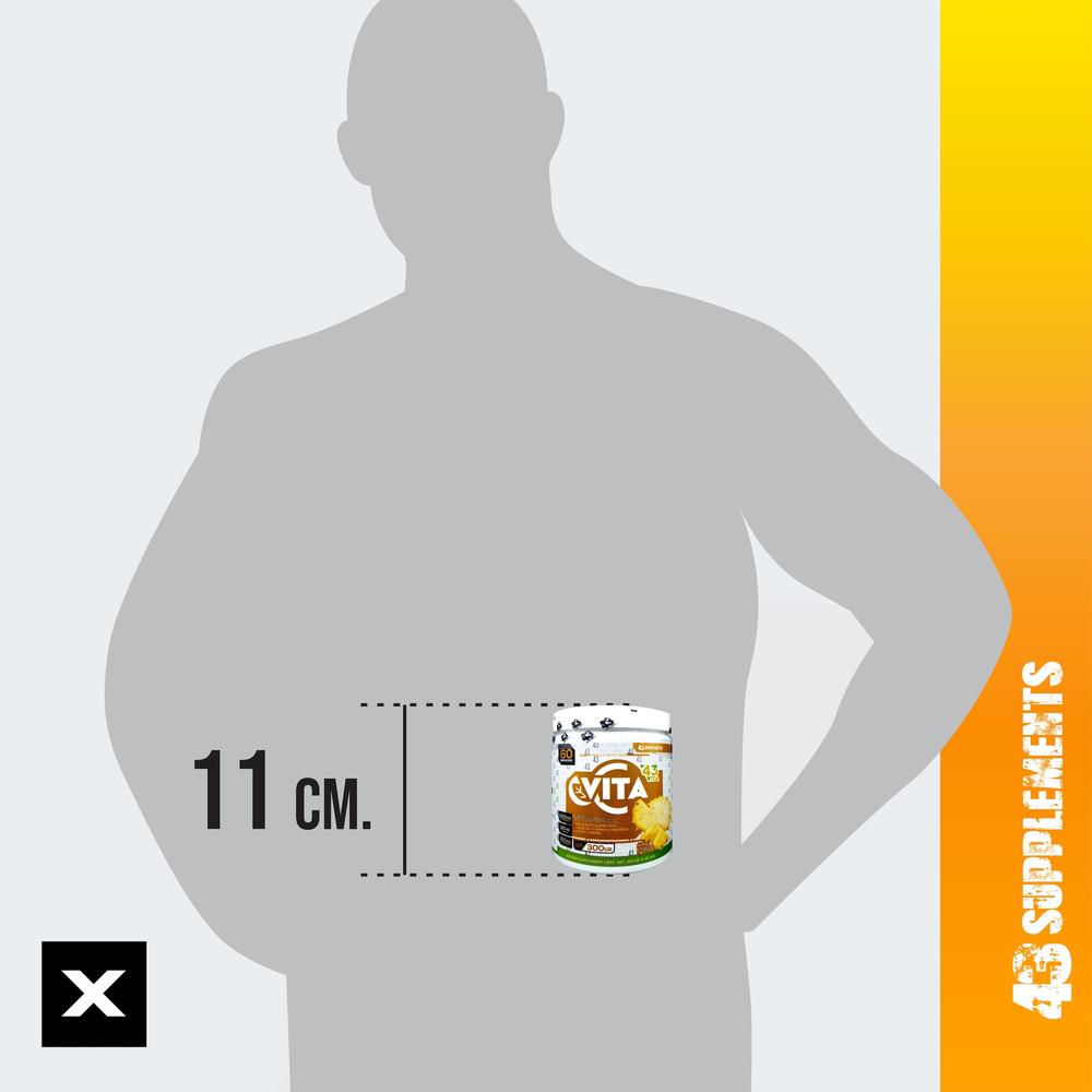 Foto 8 pulgar | Vitamina C Sabor Piña Supplements  300 Gr 60 Serv 43