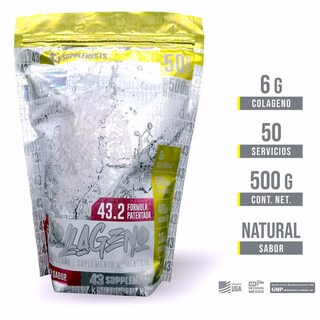 Foto 2 | Colágeno Hidrolizado Supplements 500 Gr Natural 43
