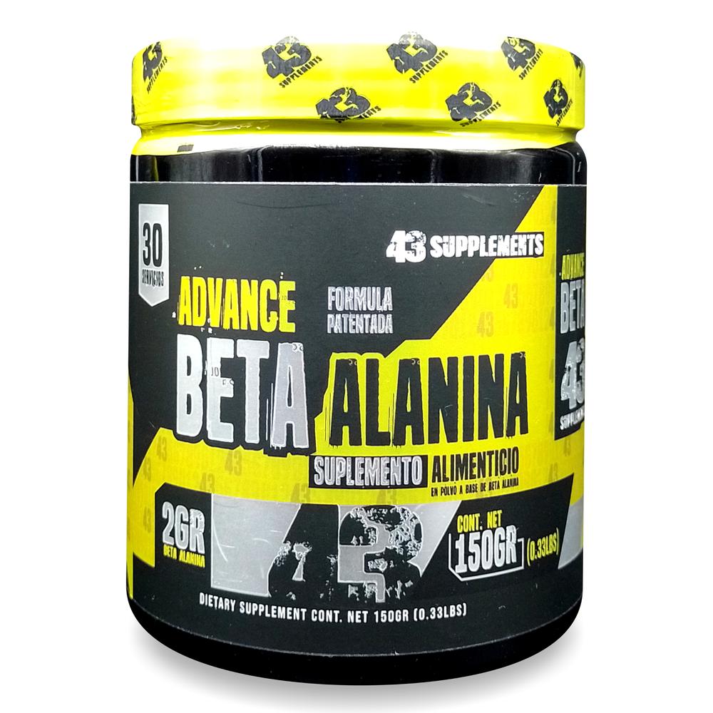 Suplemento de Beta Alanina Advance 150 gr sin sabor
