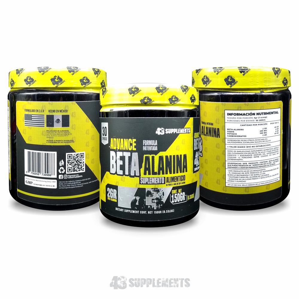 Foto 4 | Suplemento de Beta Alanina Advance 150 gr sin sabor