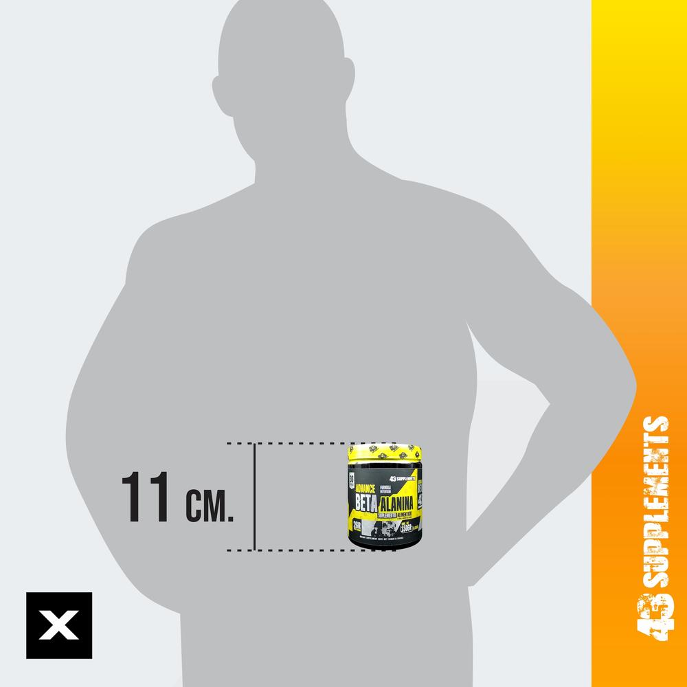 Foto 6 | Suplemento de Beta Alanina Advance 150 gr sin sabor