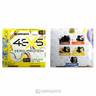 Foto 4 | 43 Proteína Zero Hidrolizada 43 Supplements 5 Kg Multisabor