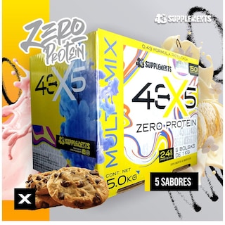 Foto 5 | 43 Proteína Zero Hidrolizada 43 Supplements 5 Kg Multisabor