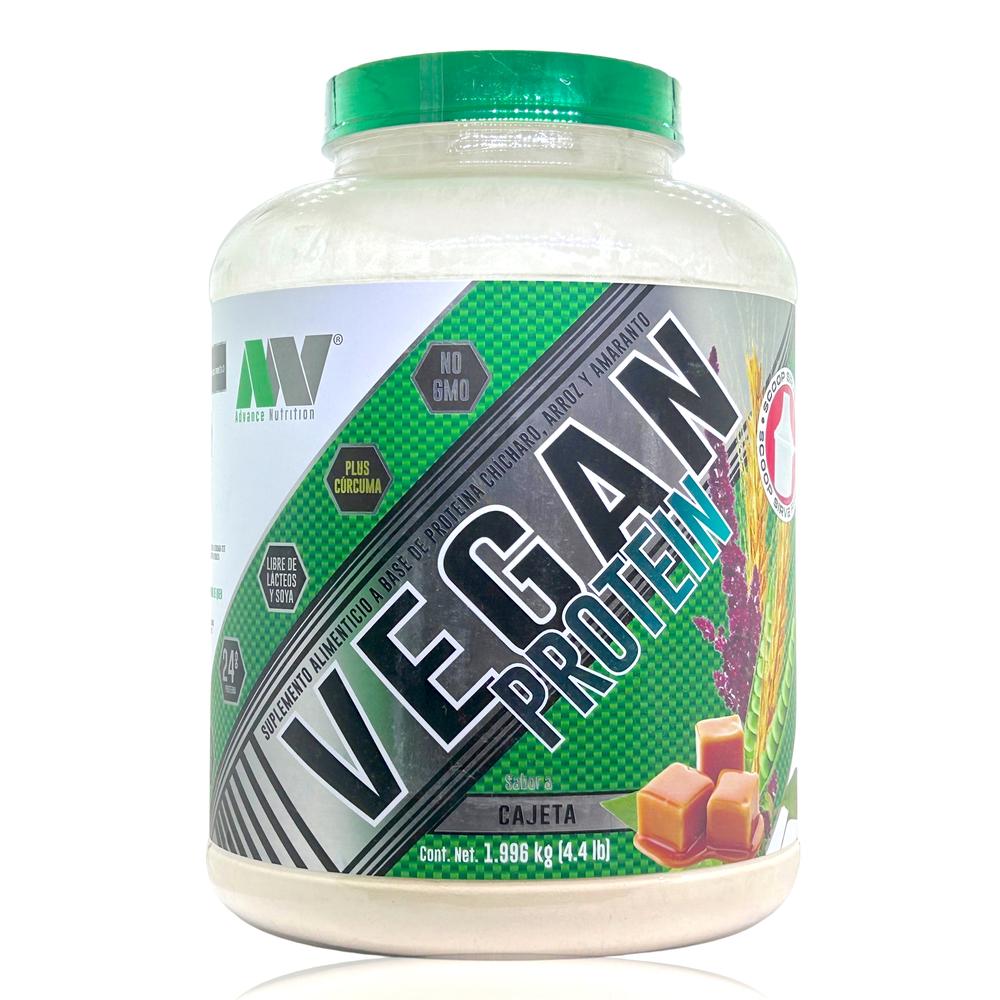 Foto 2 pulgar | Proteína Hydrotein Vegan Advance Nutrition Sabor Cajeta 1.996 kg