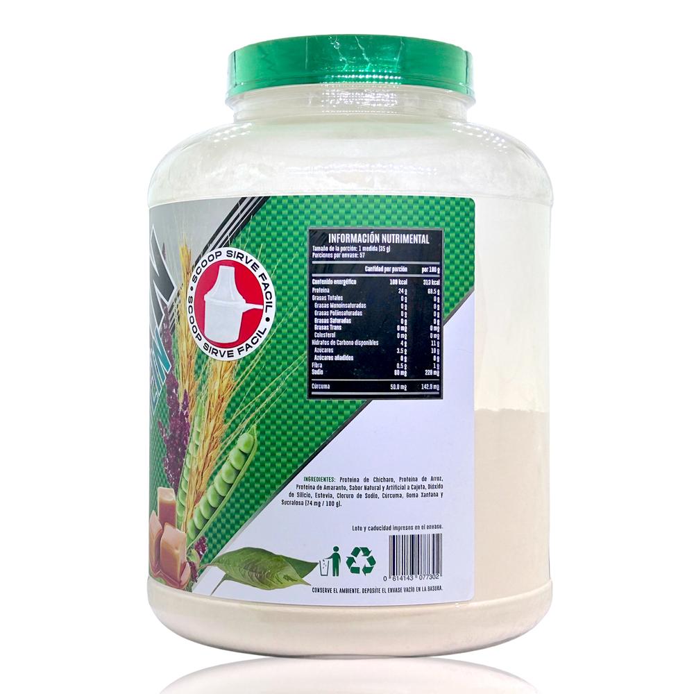 Foto 5 pulgar | Proteína Hydrotein Vegan Advance Nutrition Sabor Cajeta 1.996 kg