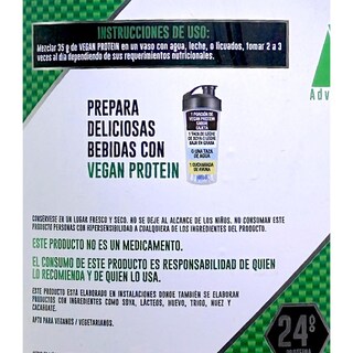 Foto 5 | Proteína Hydrotein Vegan Advance Nutrition Sabor Cajeta 1.996 kg
