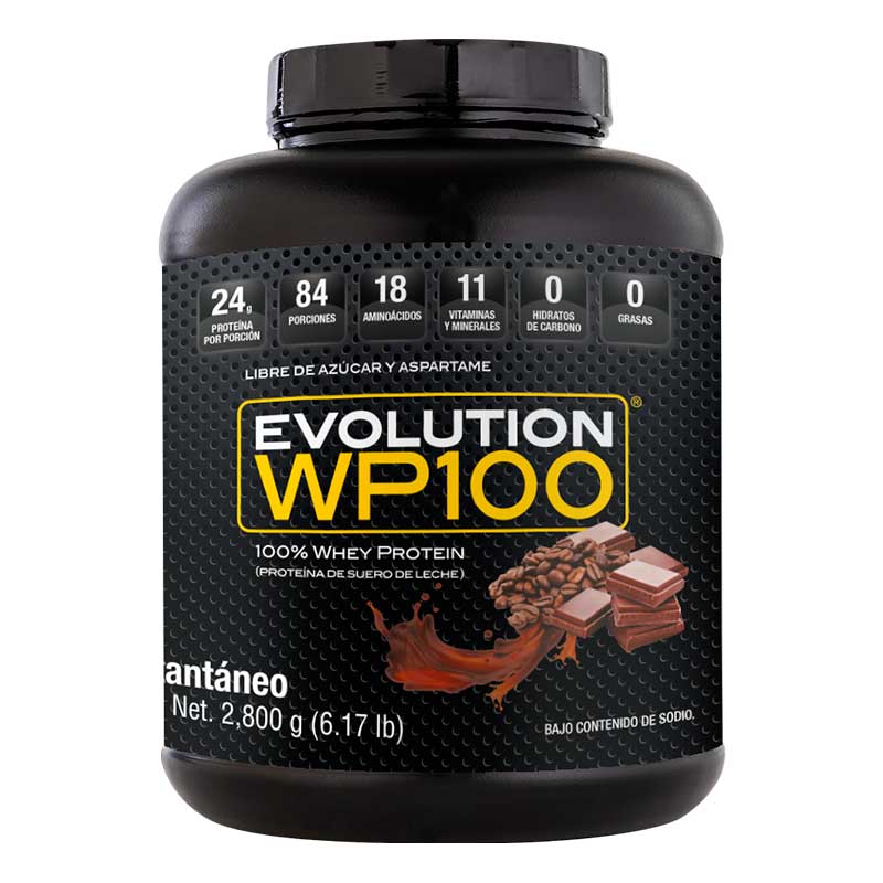 Proteina Suero De Leche (whey) Wp100 Evolution 2.800g Moka $1,885