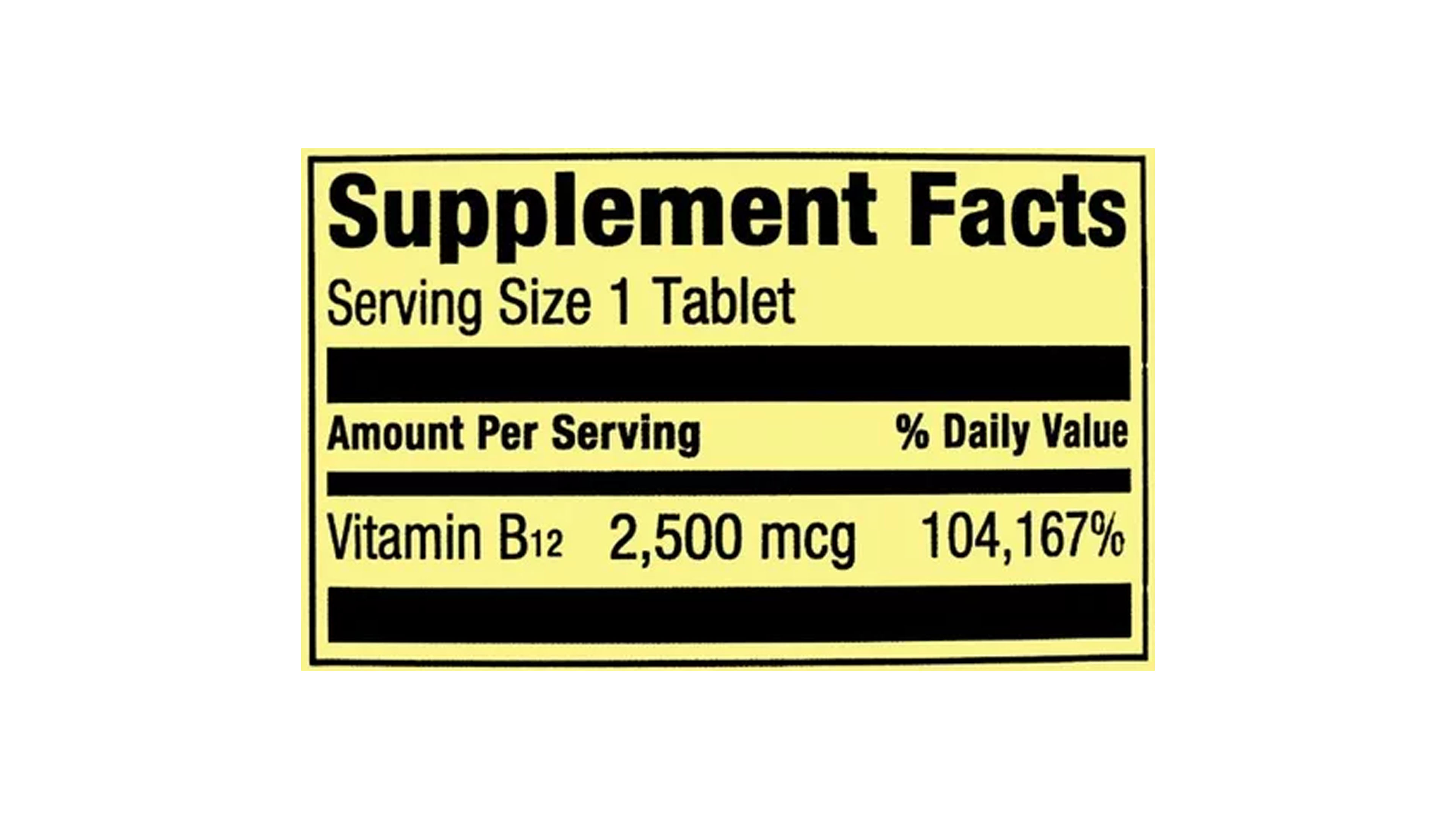 Foto 2 | Vitamina B12 2500mg Sprin Valley 120 Tabletas