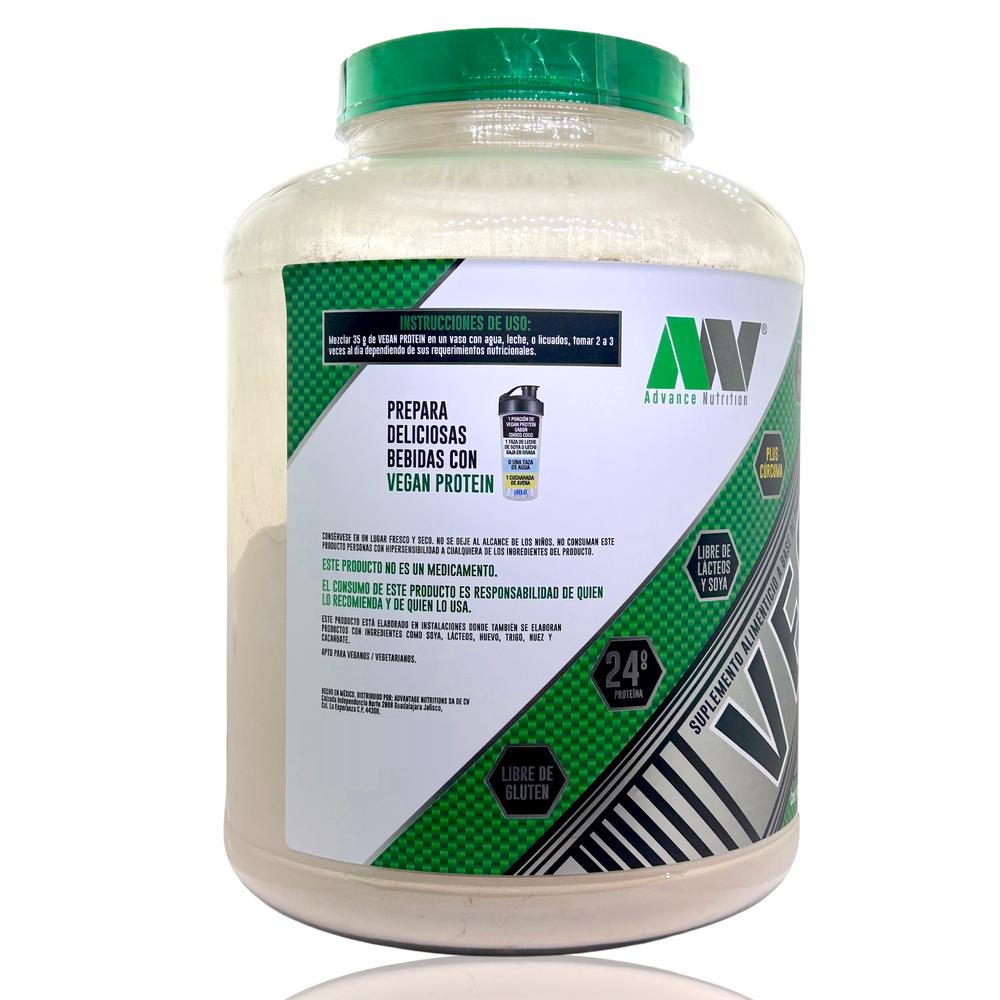 Foto 4 pulgar | Proteína Vegana Advance Nutrition Sabor Choco Coco 1.996 Kg (4.4 Lb)
