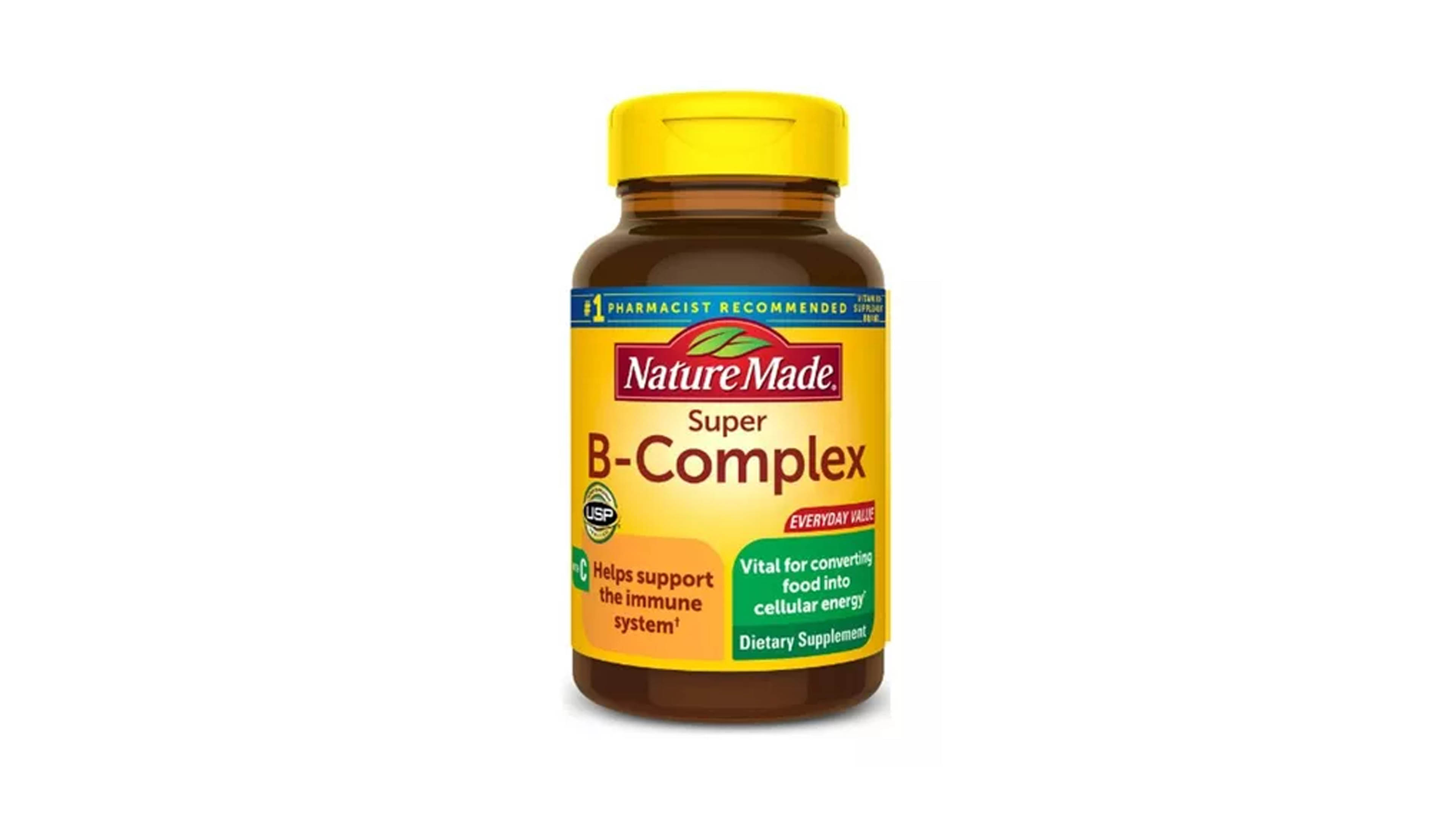 Foto 1 | Suplemento Diurético Nature Made B Complex con Vitamina C 160 Cápsulas