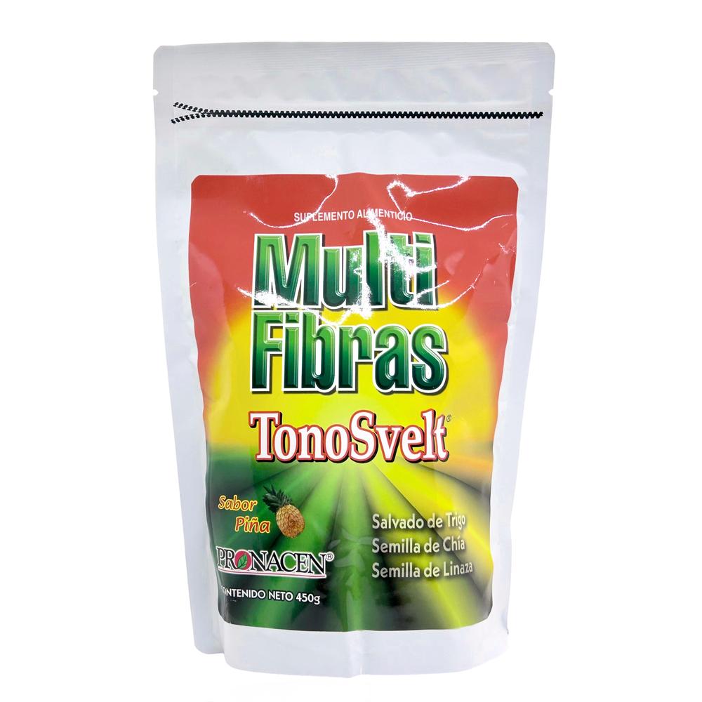 Foto 2 pulgar | Fibra  Pronacen Multi Fibras Tonosvelt Salvado Linaza Piña 450 G