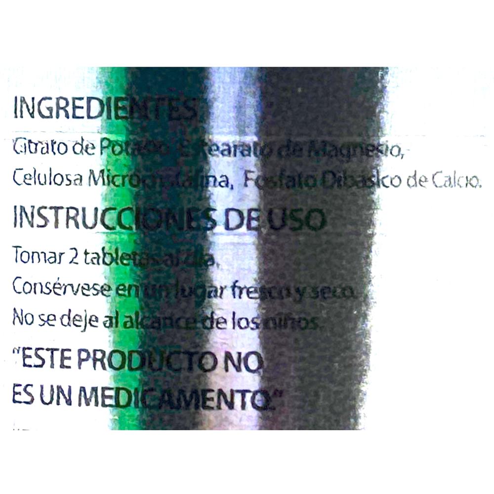 Foto 4 pulgar | Citrato de Potasio 90 Tabletas Pronacen