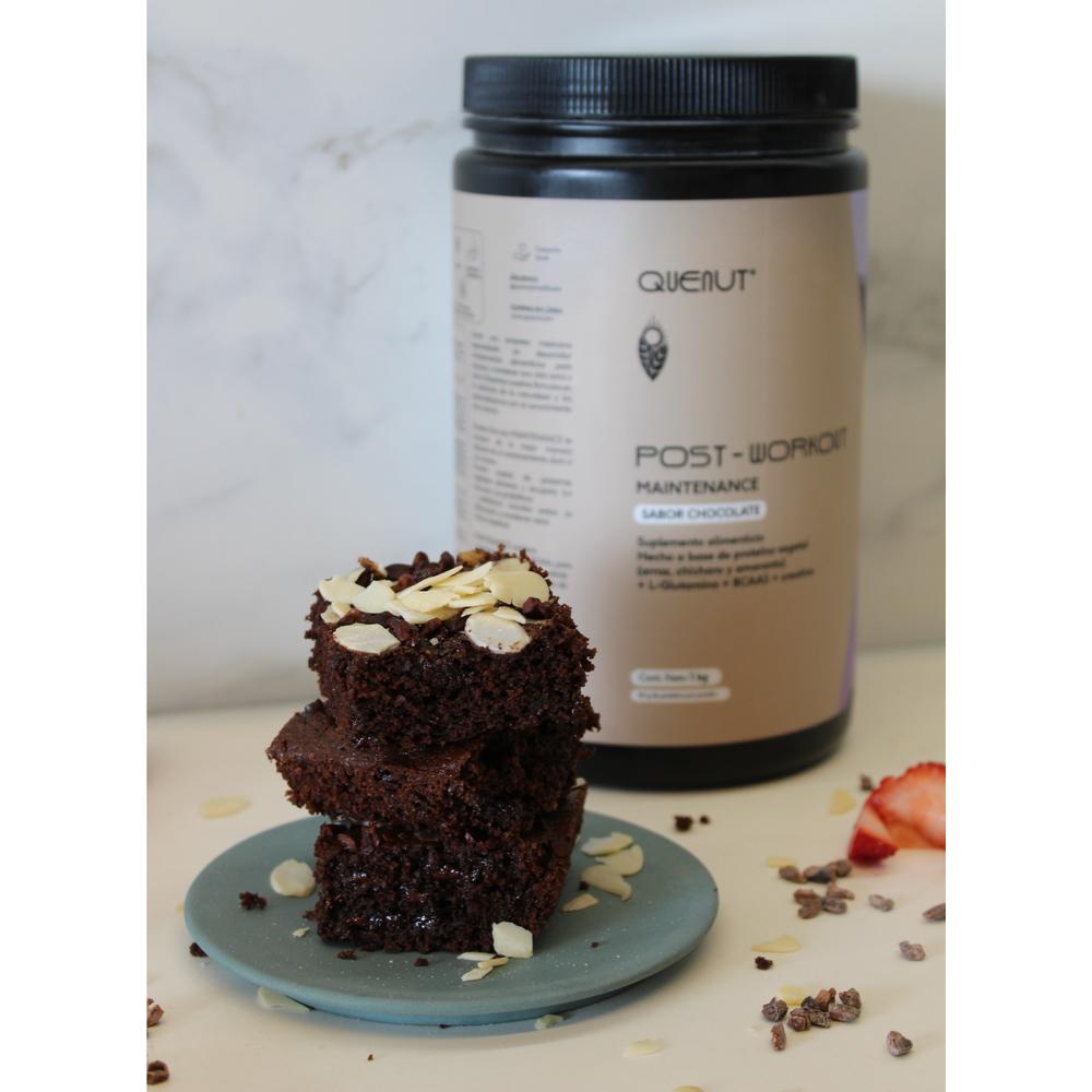 Foto 8 pulgar | Proteína Vegana Quenut sabor Chocolate 1 Kg Glutamina Creatina Bcaa