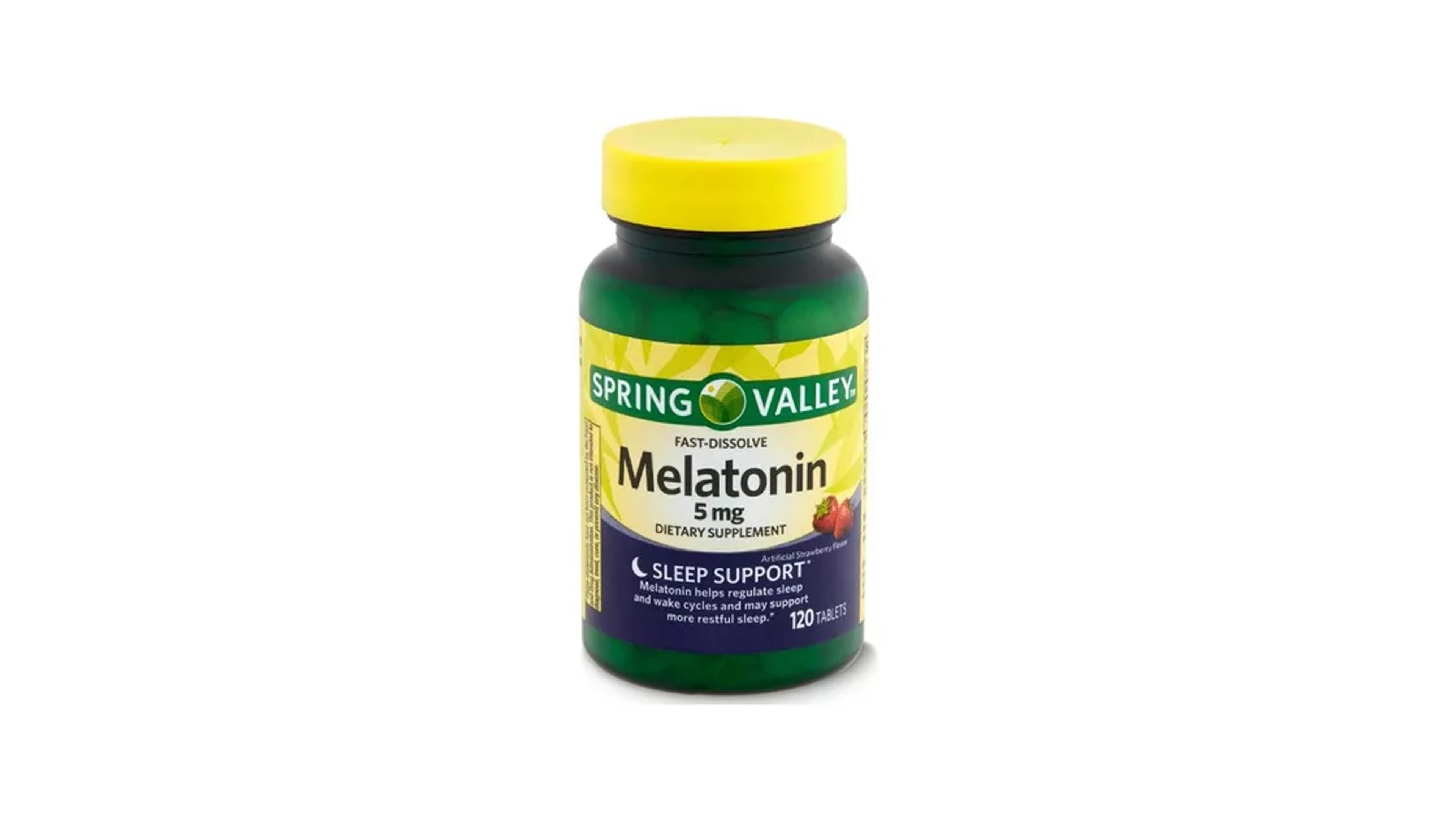 Suplemento Diurético Melatonina Spring Valley 120 Tabletas