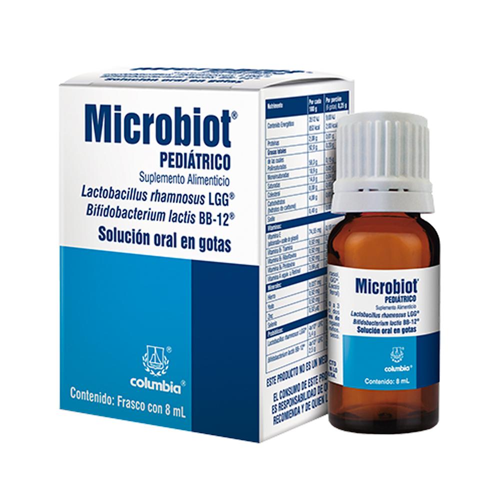 Foto 4 pulgar | Suplemento Alimenticio Microbiot Pediátrico 8 ML