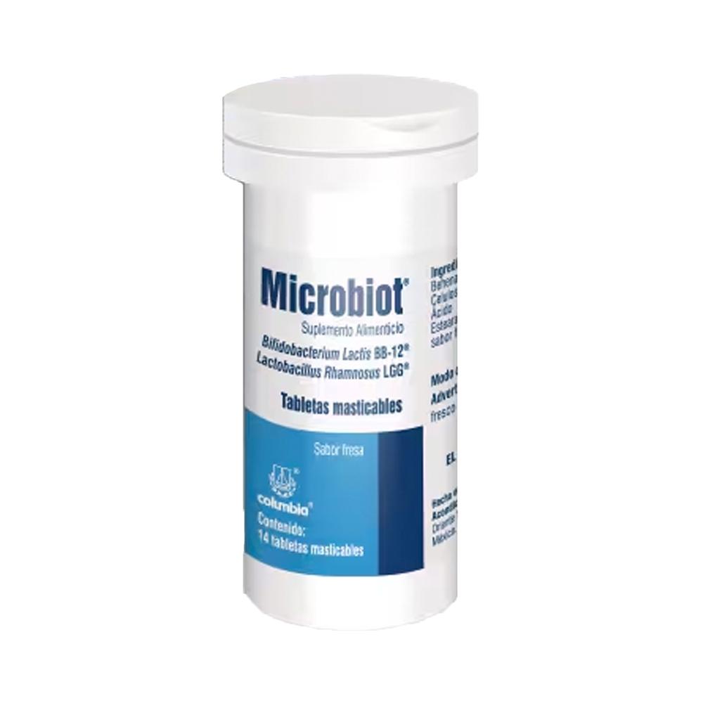 Foto 4 pulgar | Suplemento Alimenticio Microbiot 14 Tabletas