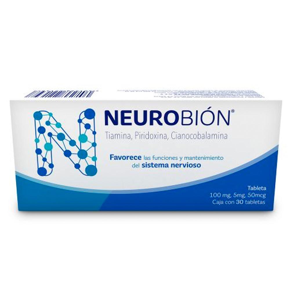 Foto 3 pulgar | Suplemento Alimenticio Neurobión 30 Tabletas