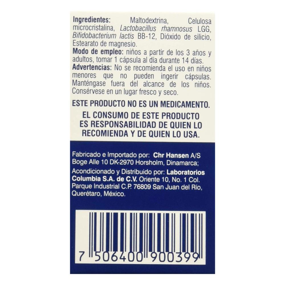 Foto 3 pulgar | Suplemento Alimenticio Microbiot 14 Cápsulas
