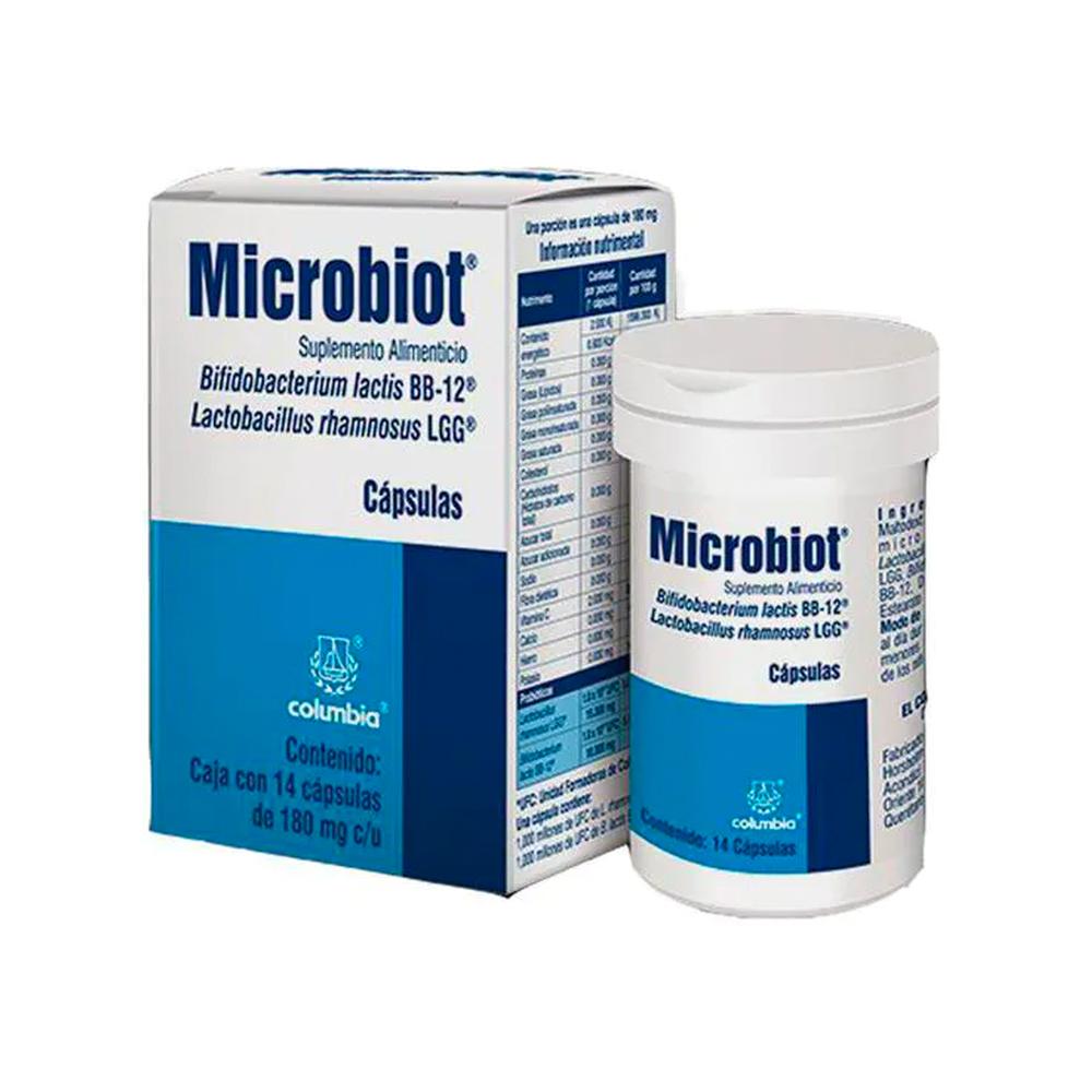 Foto 3 | Suplemento Alimenticio Microbiot 14 Cápsulas
