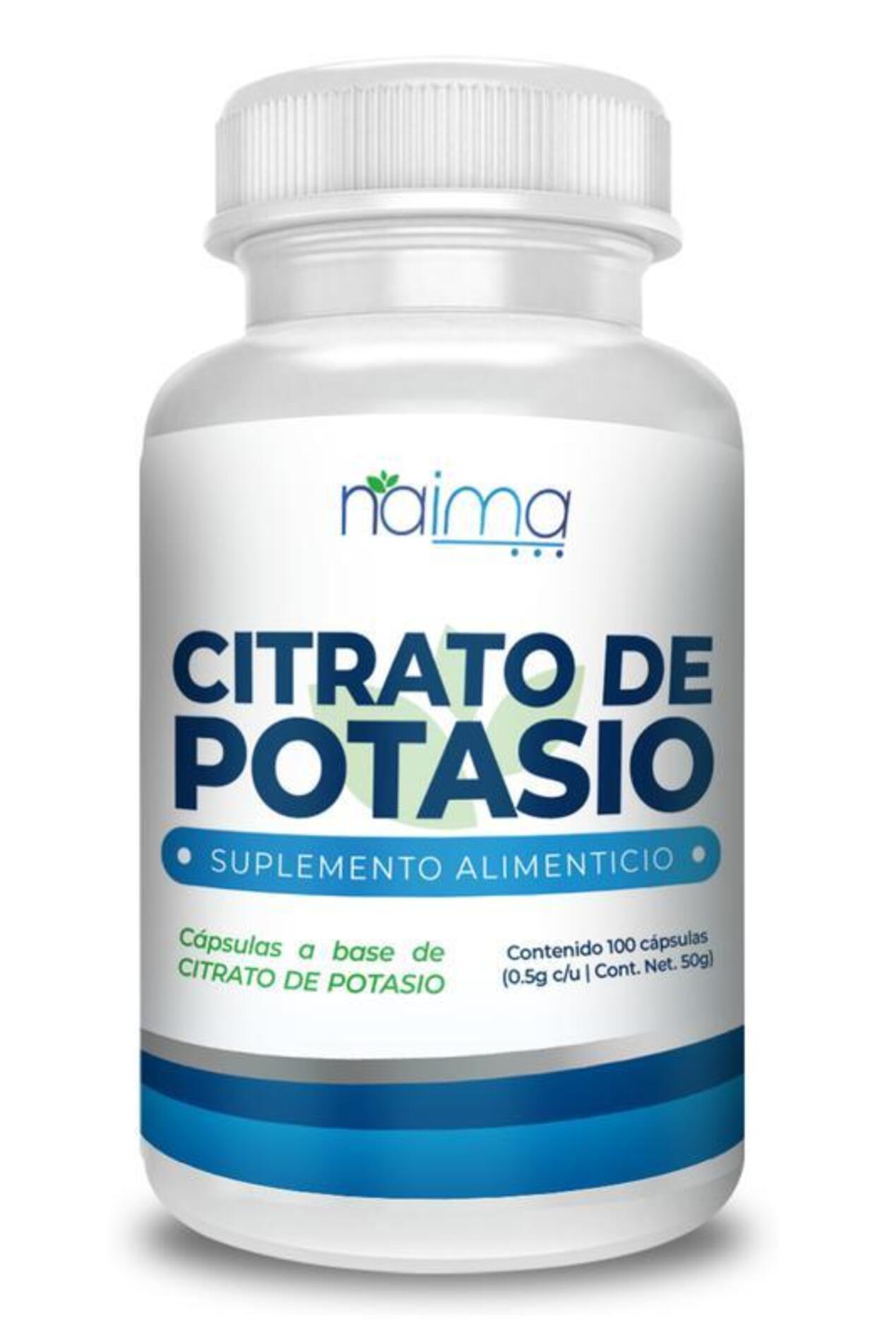 Foto 3 pulgar | Citrato de Magnesio y Citrato Potasio AA 100 Capsulas