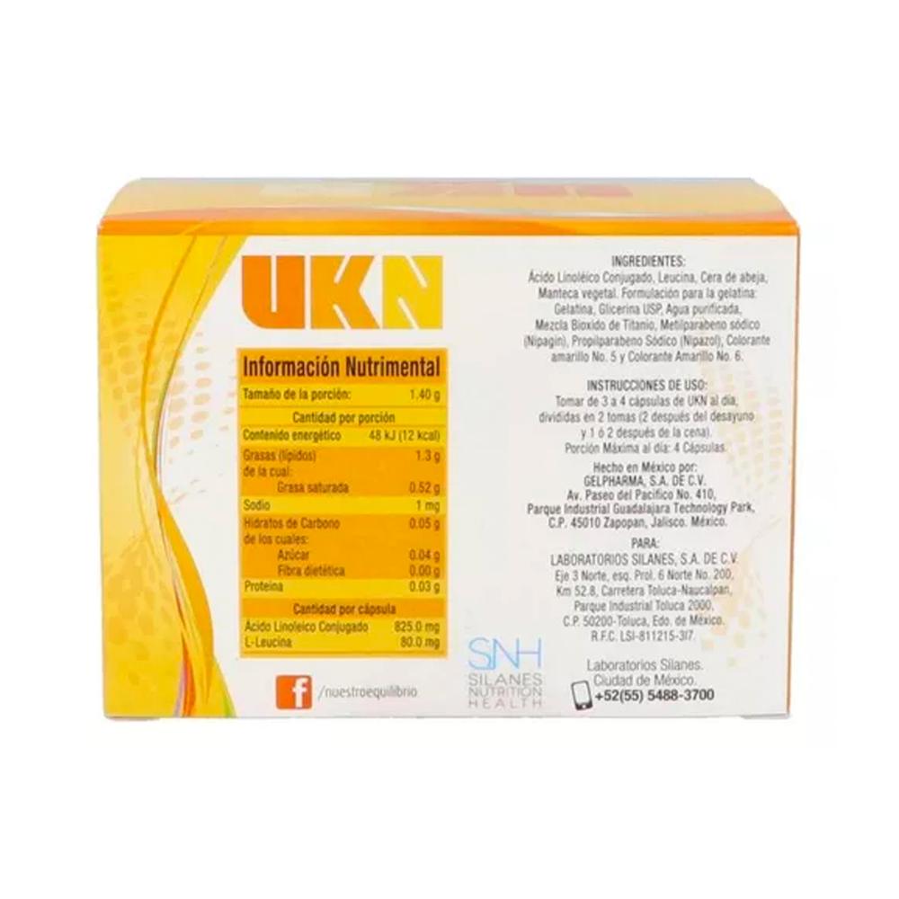 Foto 4 pulgar | Suplemento Alimenticio Ukn 60 Cápsulas