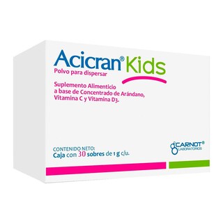 Foto 2 | Suplemento Alimenticio Acicran Kids 30 Sobres