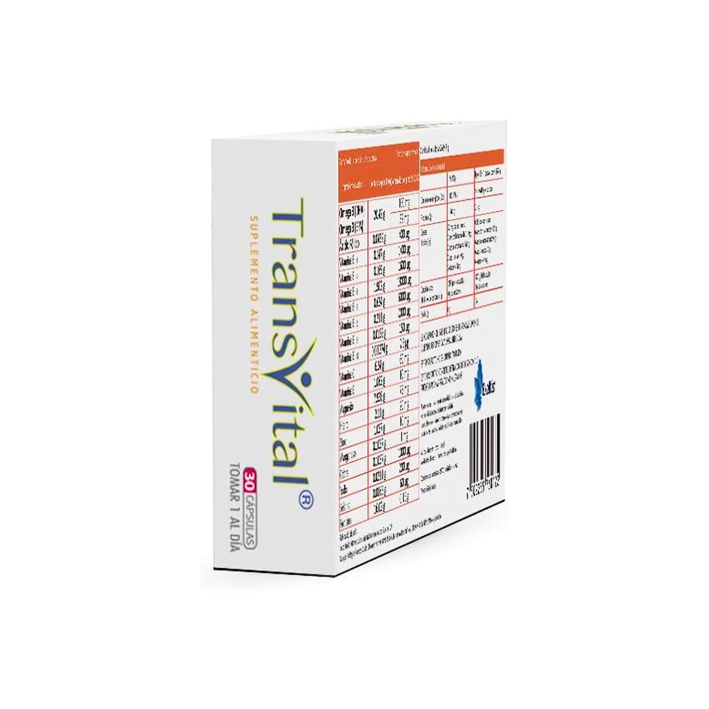 Foto 4 pulgar | Suplemento Alimenticio Transvital Omega 3 60 Cápsulas
