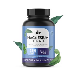 Foto 7 | Suplemento Alimenticio Life 360+ Citrato Magnesio 280 Cápsulas