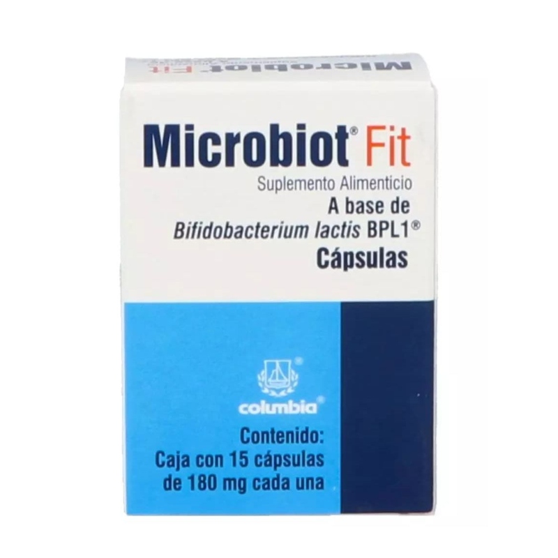 Foto 3 pulgar | Probiótico Microbiot Fit Suplemento Alimenticio con 15 Cápsulas