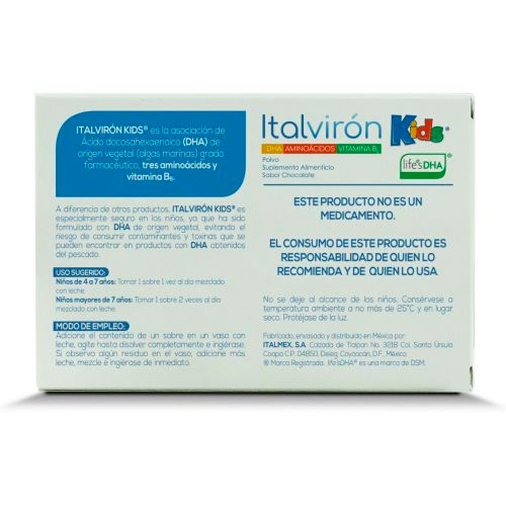 Foto 4 pulgar | Suplemento Alimenticio Italviron Kids 30 Sobres de 2.5 Gr