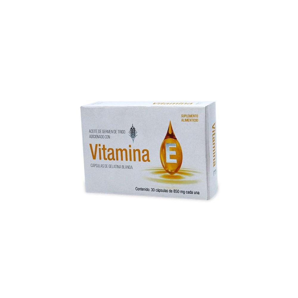Foto 3 pulgar | Suplemento Alimenticio Vitamina E 30 Cápsulas de 850 Mg