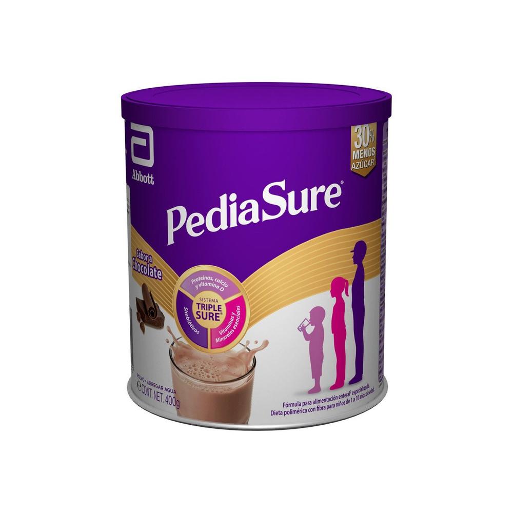 Foto 2 pulgar | Suplemento Alimenticio Pediasure Chocolate 400 Gr