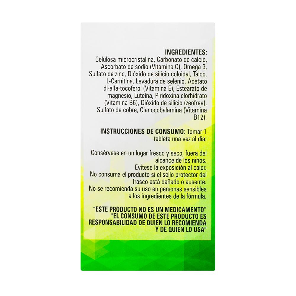 Foto 4 pulgar | Suplemento Alimenticio Luxter 60 Tabletas