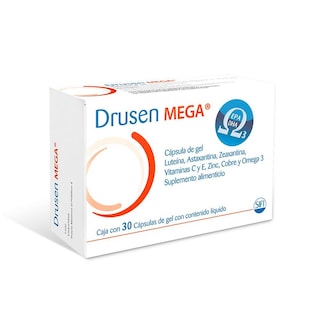 Foto 1 | Suplemento Alimenticio Drusen Mega 30 Cápsulas