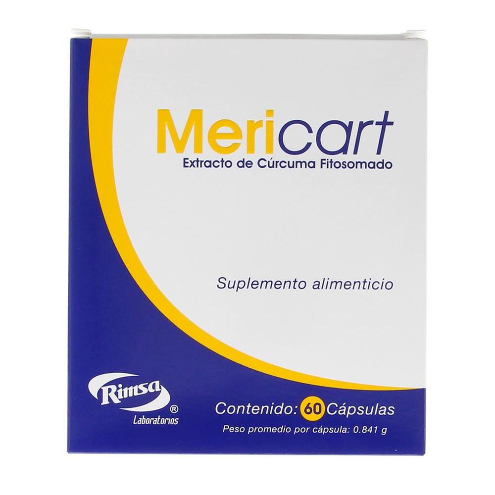 Foto 2 pulgar | Suplemento Alimenticio Mericart 60 Cápsulas