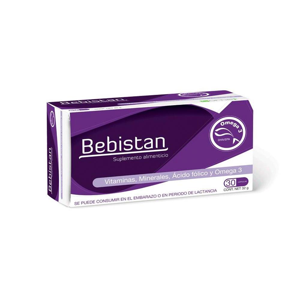 Suplemento Alimenticio Bebistan Oral 30 Cápsulas