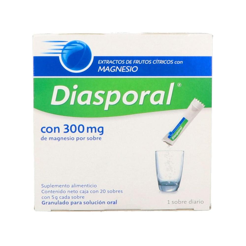 Foto 2 pulgar | Suplemento Alimenticio Diasporal 20 Sobres 300 Mg