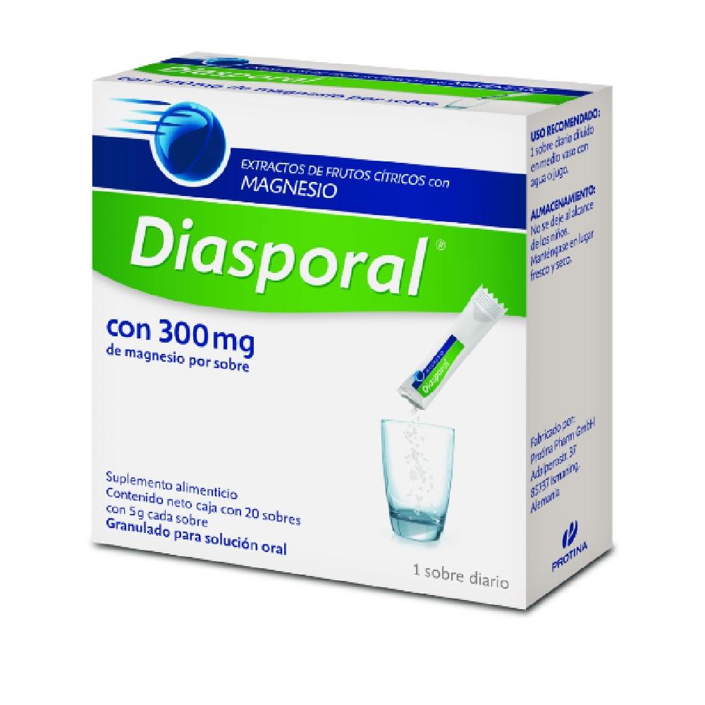 Foto 3 pulgar | Suplemento Alimenticio Diasporal 20 Sobres 300 Mg