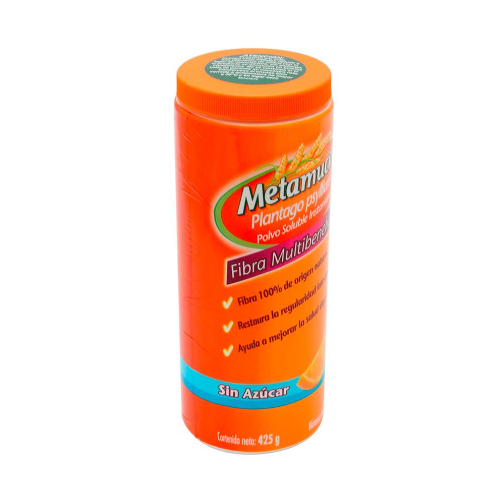 Foto 3 pulgar | Fibra Metamucil Sabor Naranja 425 Gr