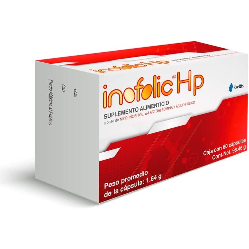 Foto 1 | Suplemento Alimenticio Inofolic Hp 60 Cápsulas