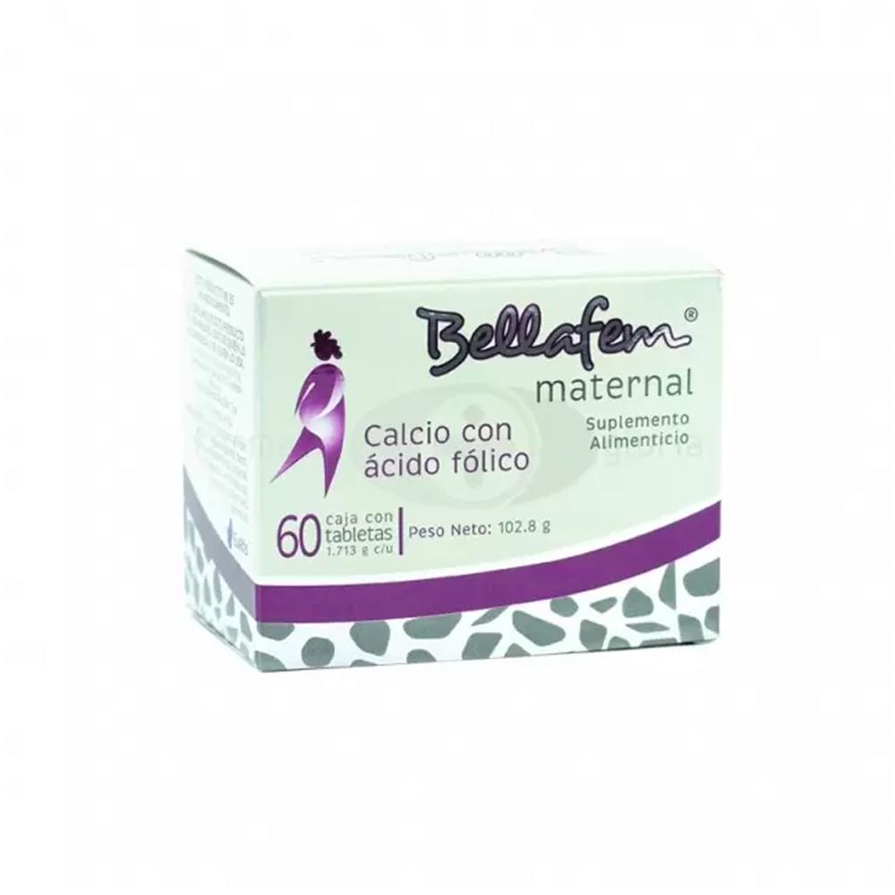 Foto 3 | Suplemento Alimenticio Bellafem Maternal 60 Tabletas