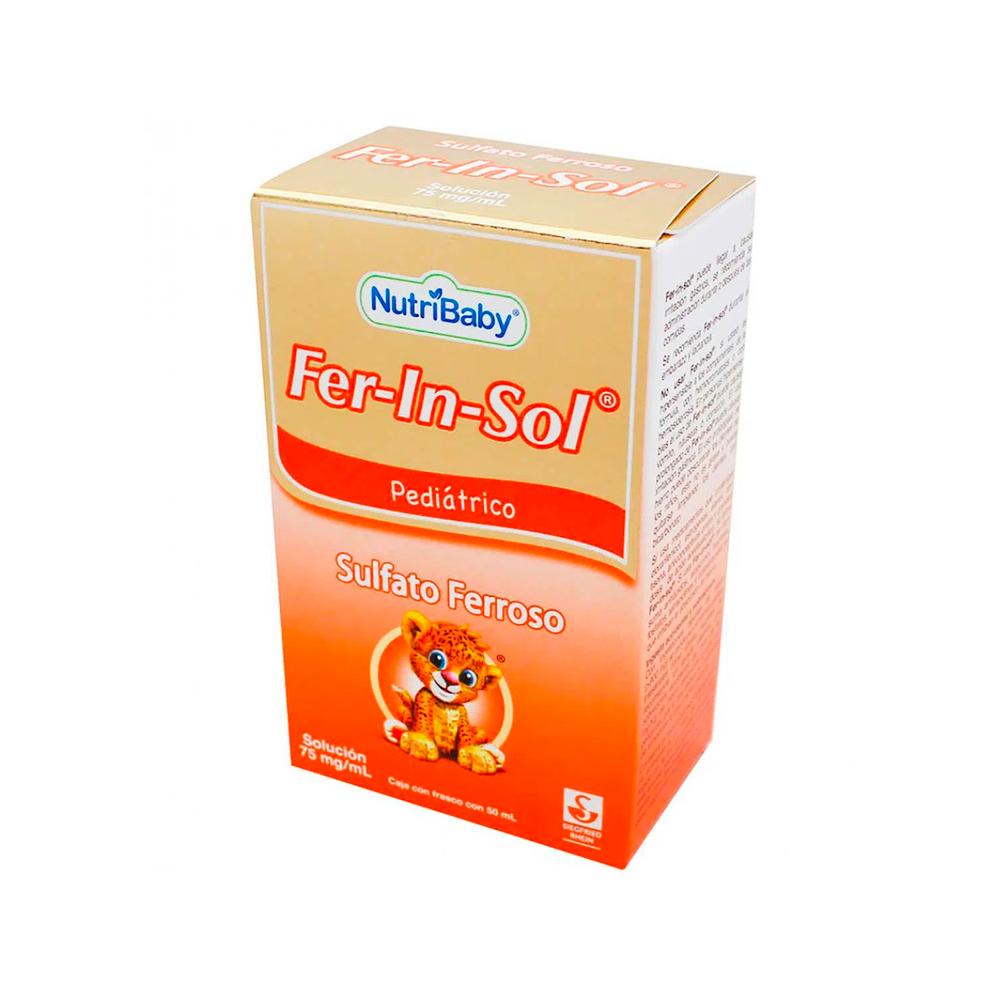 Foto 3 pulgar | Suplemento Alimenticio Fer-in-sol Pediátrico 50 Ml