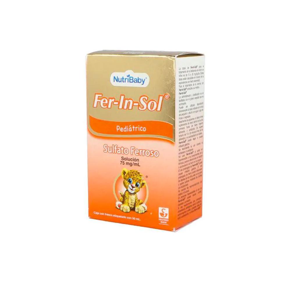 Foto 4 pulgar | Suplemento Alimenticio Fer-in-sol Pediátrico 50 Ml