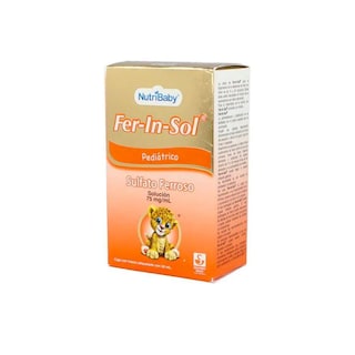 Foto 3 | Suplemento Alimenticio Fer-in-sol Pediátrico 50 Ml