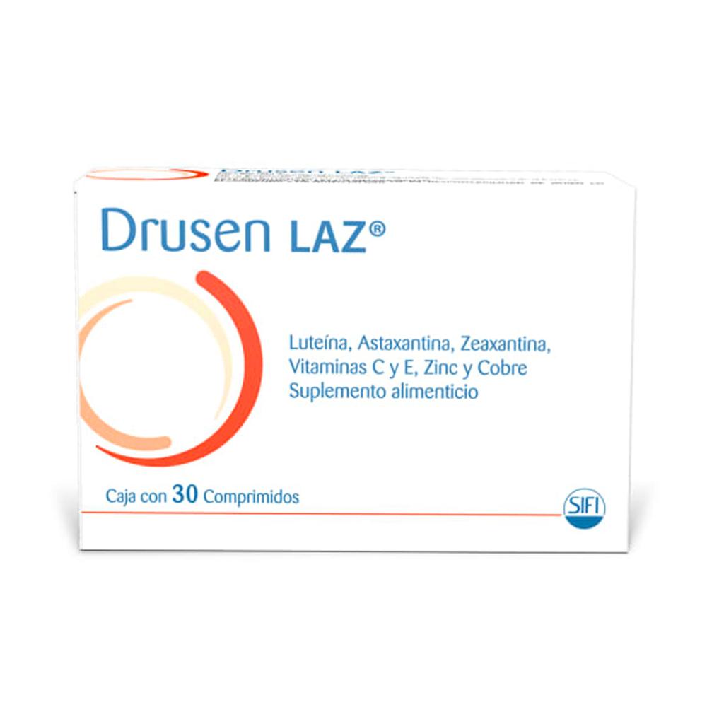 Foto 1 | Suplemento Alimenticio Drusen Laz 30 Comprimidos