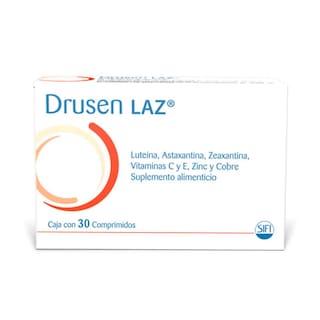 Foto 1 | Suplemento Alimenticio Drusen Laz 30 Comprimidos