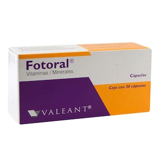 Foto 2 | Suplemento Alimenticio Fotoral 30 Cápsulas